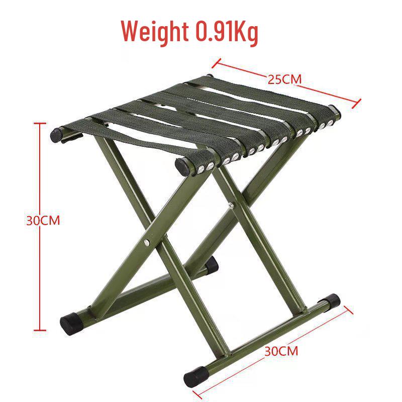 Portable Folding Backrest Chair for Camping, Fishing, Home, and Outdoor Use