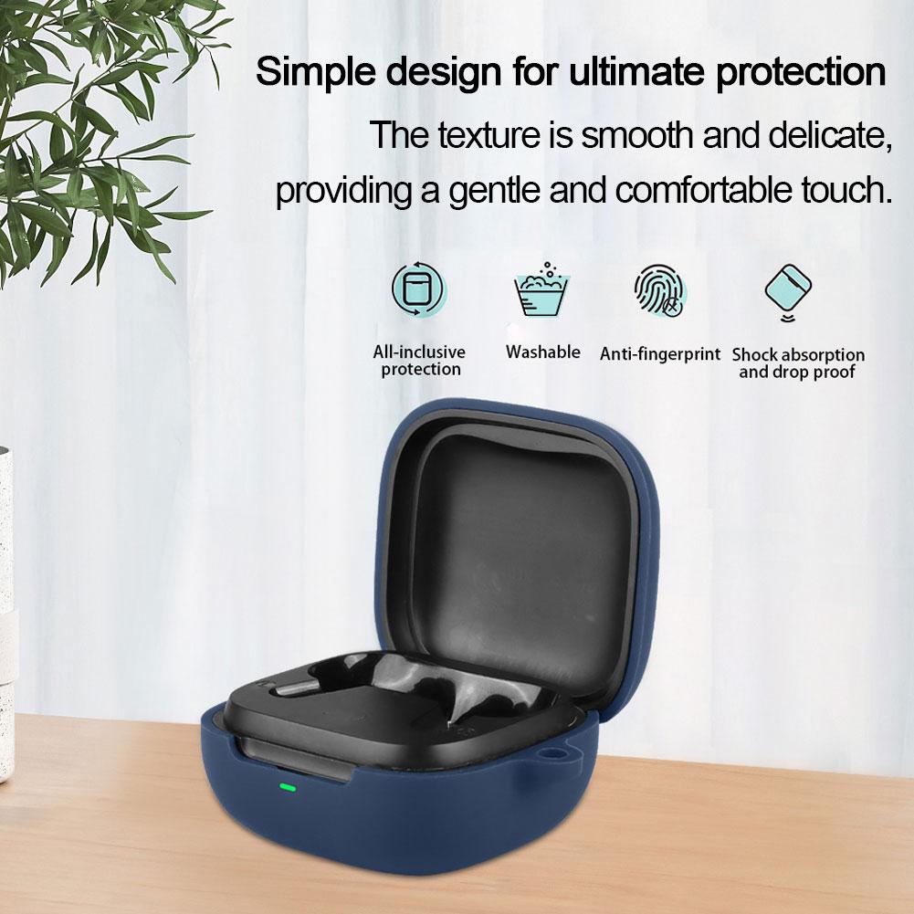 Soft Silicone Cases for Ear Fun Air Pro 4i-TW230 Protective Bluetooth Wireless Earphone Cover simple Solid Color Protect Cover