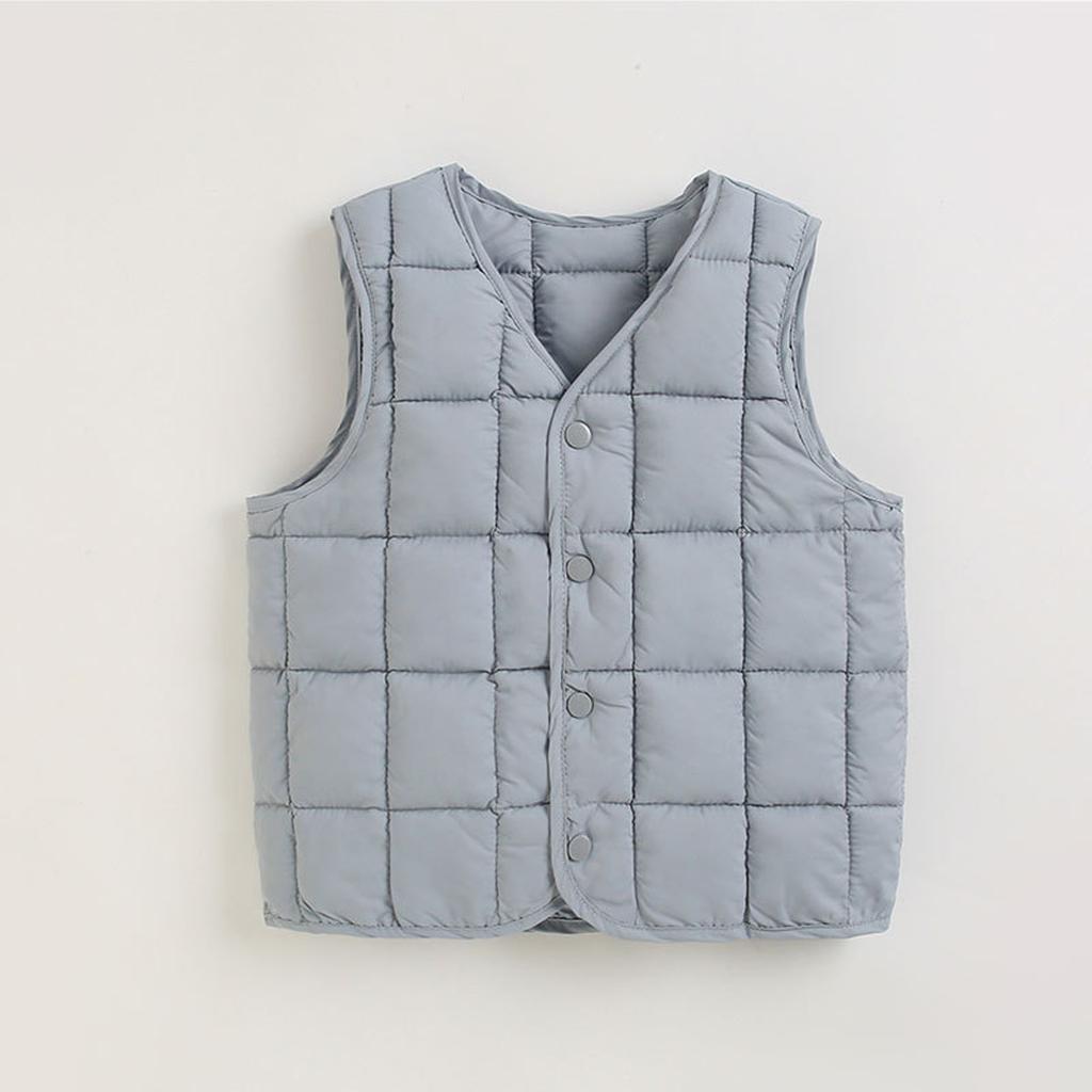 Children's Fashionable Casual Hooded Vest Jacket
