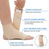 Velpeau Adjustable Ankle Compression Sleeve For Achilles Tendinitis Plantar Fasciitis Support Universal Both Feet