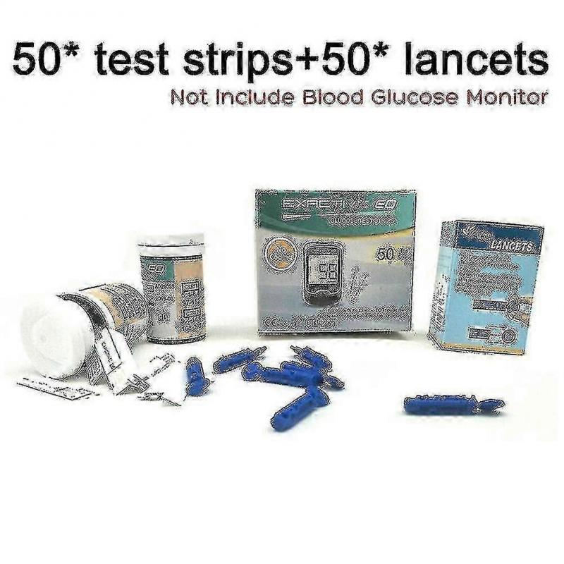 New Blood Glucose Meter and Diabetes Testing Kit (Includes 50 Test Strips) Diabetes Blood Glucose Meter
