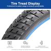 FengCan 20x3.0 Tire, 20x3.0 76-406 Tire and Tube, 32mm Schrader Valve, for 20-inch Fat Bikes and Mountain Bikes, 3.0-inch Section Width (BQ020)