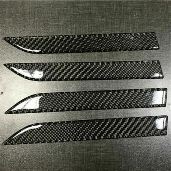 Car Door Handle Cover Decoration Sticker 3D Carbon Fiber for Tesla Model X 16-23
