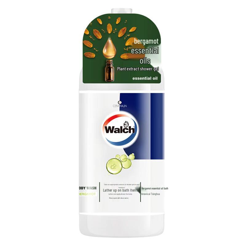 Walch Bergamot Essential Oil Botanical Shower Gel