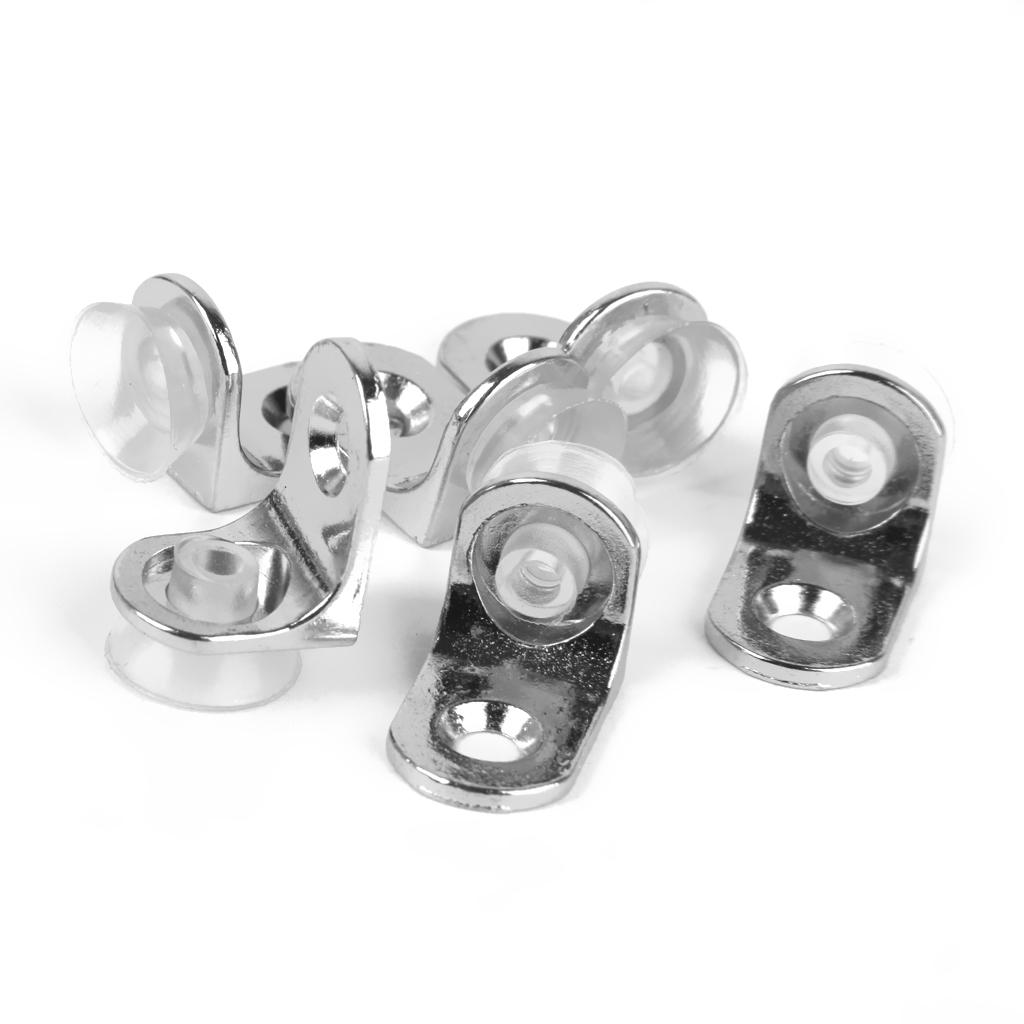 10pcs Glass Shelf Support Holder Pin for Kitchen Cabinet Shelves