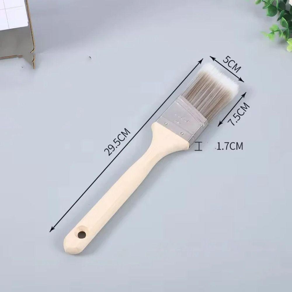 

3 шт. Эргономичные кисти для покраски мебели с длинными ручками Кисти для покраски стен Оконные рамы style 1