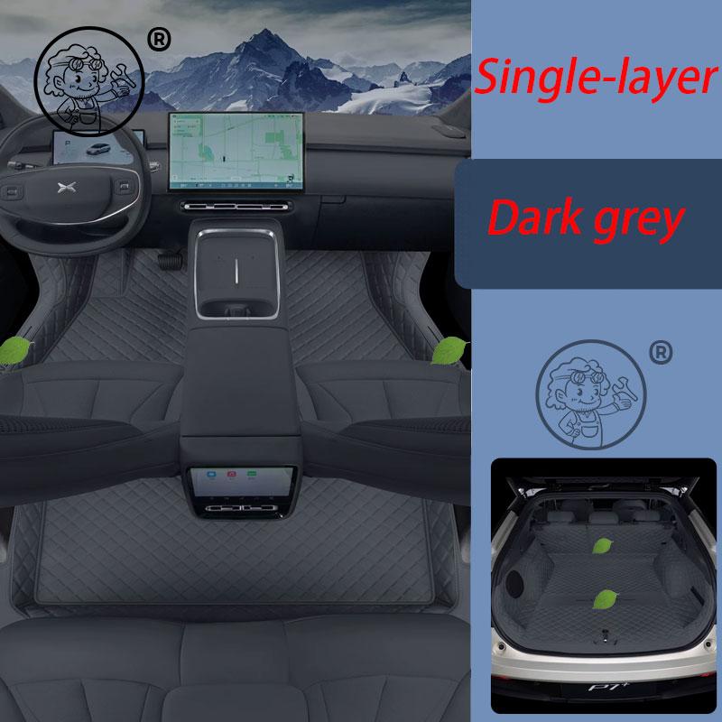For XPENG P7+ 2026 2027 Car Floor Mats Dirt-resistant Foot Carpet Floor Cover Auto Interior Styling Decorative Accessories