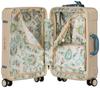 Suitcase with Caster Double Eco Bag for Notre 54 Pottery Beige [Hunt] Stopper, Wheels, Included, 1-3 Nights, Carry-on Luggage, 06881, Cm,
