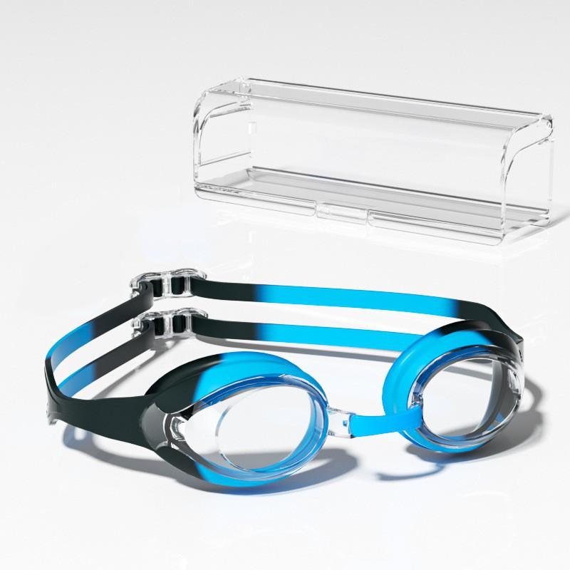 

Children s Swimming Glasses Are Specially Designed Waterproof Anti-fog Eye Protection. Electroplated Nose Clip Set Boys Girls