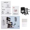 Deli Facial and Fingerprint Time Attendance Machine CN plug (adapter included)