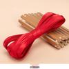 Hengmeihe Cheongsam Bordo 1 cm: Nastro Orlo in Seta Sintetica Non Stiro a Quattro Pieghe