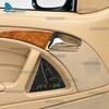Real Soft Carbon Fiber Sticker For Mercedes Benz SL R129 1990-1994 1995 1996 1997 1998 1999 2000 2001 2002 Door Handle Buttons