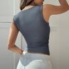 Damen Y2K Lässig Sportlich Sexy Taillen Top Weste