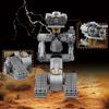 Thunderbolt No. 5 Robot Model - Small Particle Educational Building Blocks, Free Assembly Movie-Themed Toy.