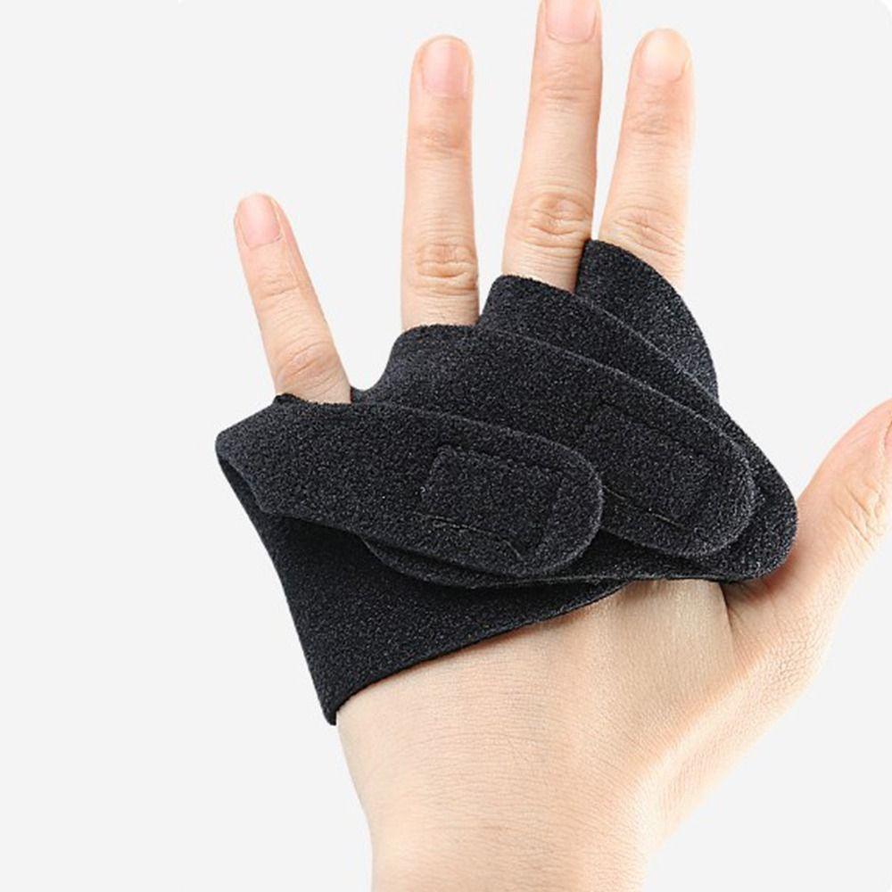 2pcs Lightweight Finger Brace Compression Splint-ring Tape Finger Support  Tendinitis