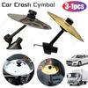 Car Mounted Hand Clapper Cymbal, Hand Cymbal Instrument, Car Air Conditioning Vent Ornament, Drum Cymbal Stand Accessories
