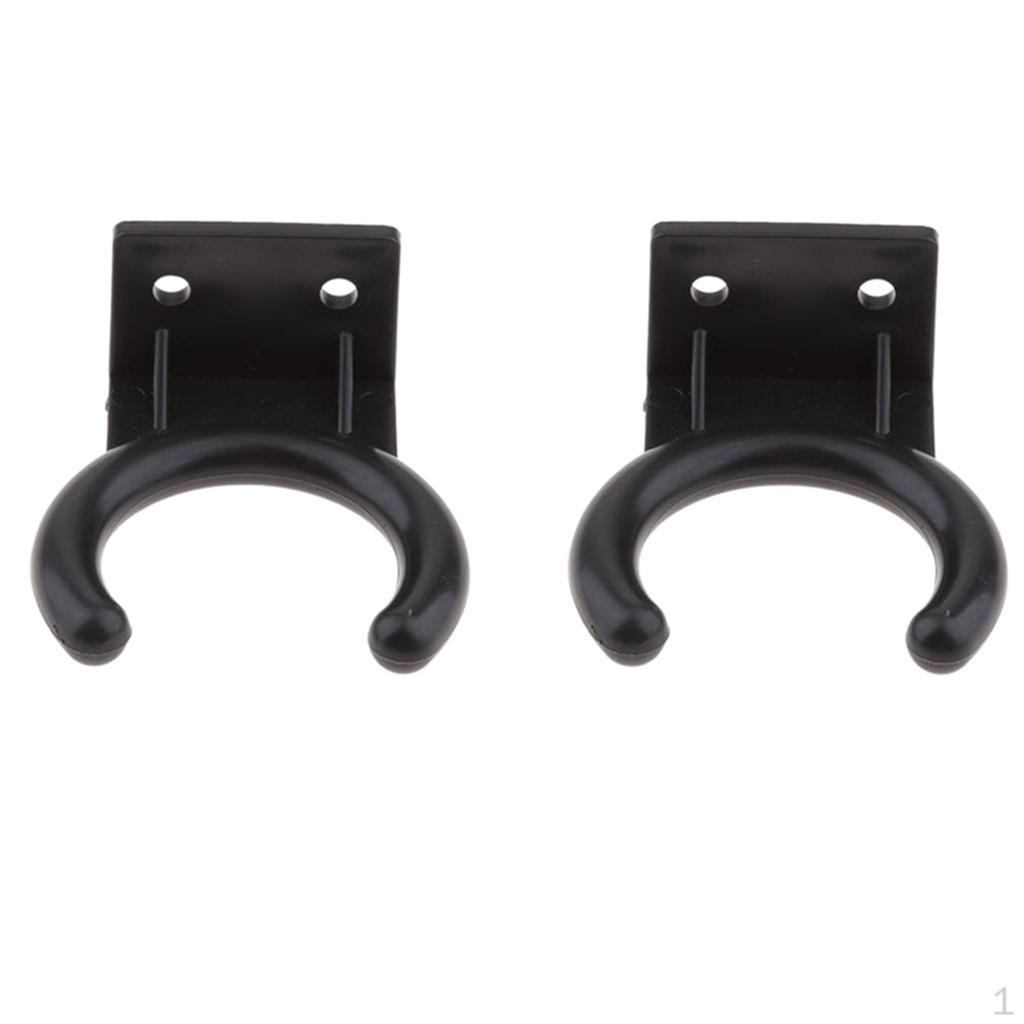 

2 шт. Универсальные держатели-крючки для микрофона, настенные стойки, вешалка