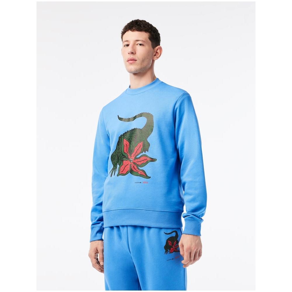 

Lacoste Мужская толстовка Lacoste x Netflix SH8202 53G L99 [Очень странные дела] Q2NSH8202 53GL99