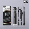 P13 Multifunctional Car Vacuum Cleaner with 10000Pa Suction, Outdoor Lighting, Air Blowing, and Inflation.