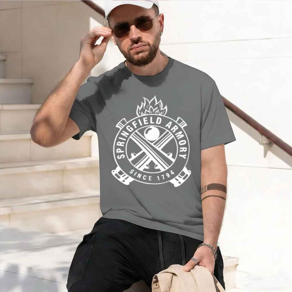 Summer New Springfield Ory Style Fan Gift Y2k Hip Hop Style Street Fashion Printed Unisexs Tshirt 2026 New Model Shortsleeve Cre