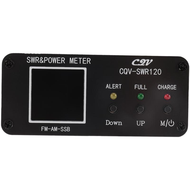 AD23-CQV-SWR120 120W Digital Power Standing Wave Meter 240 X 240 Full Color HD Display SWR Meter SWR Meter