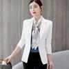 Giacca da lavoro basica da donna, casual, alla moda, slim fit, da lavoro, da donna, di alta qualità