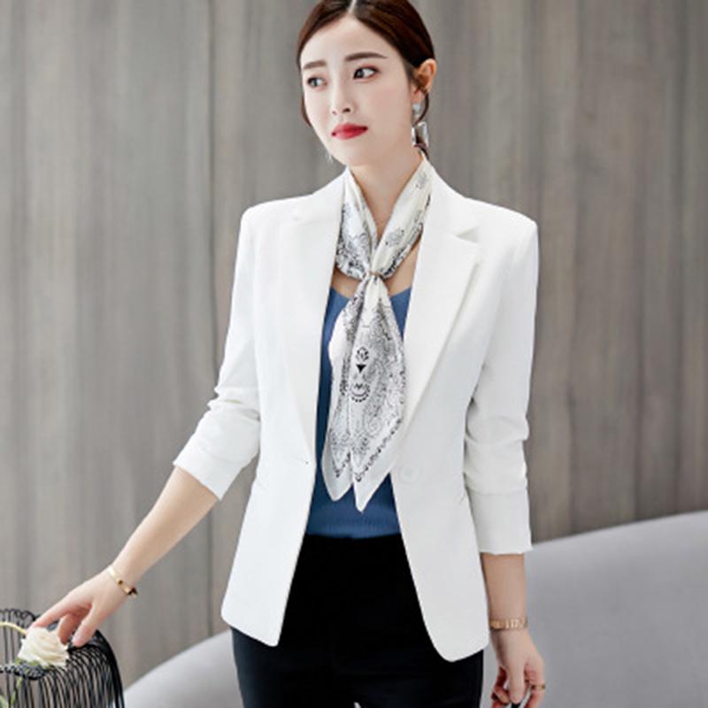Giacca da lavoro basica da donna, casual, alla moda, slim fit, da lavoro, da donna, di alta qualità