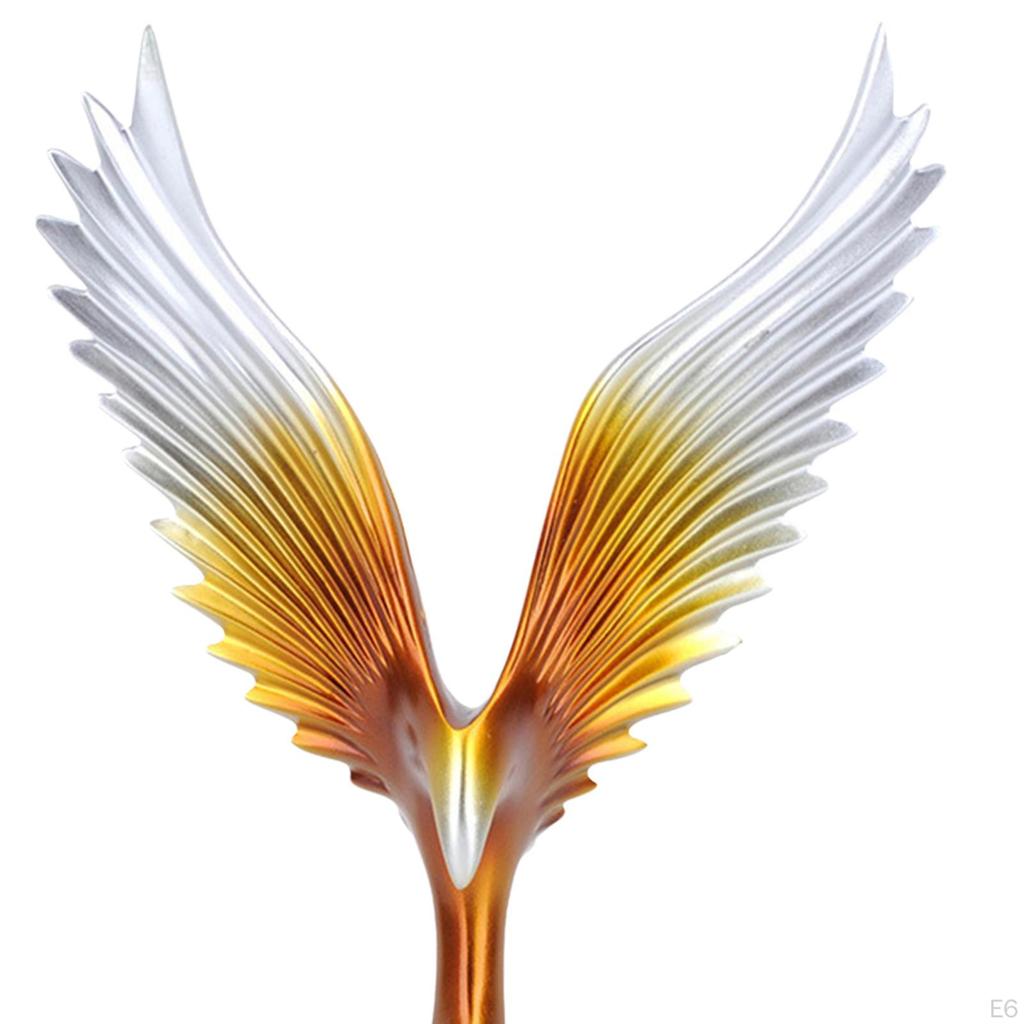 Eagle Statue Collectible Feng Shui Ornament Table Decoration Handmade Bookshelf Desk