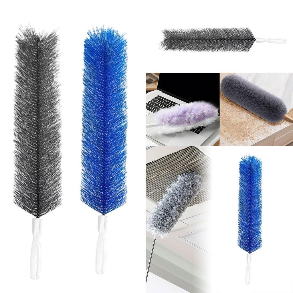 Fan Cleaning Brush Portable Sturdy Reusable Fan Duster Dust Cleaner for Fans Air Conditioning Curtain Box Home Car Vents