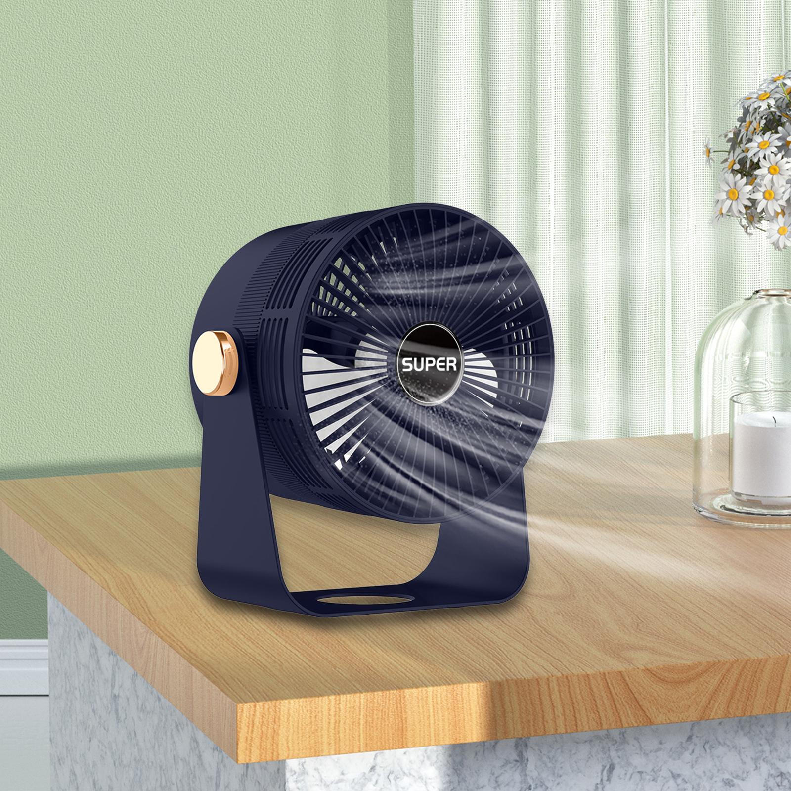 

Портативный вентилятор Circulator для дома и офиса синий