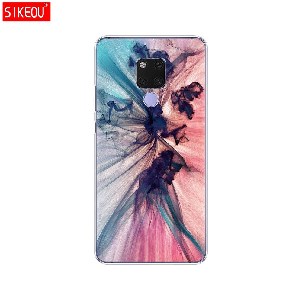 

Чехол для Huawei Mate 20 pro, силиконовый чехол-бампер для Huawei Mate 20 X, чехол, чехол для mate20, противоударный милый кот huawei mate 20X