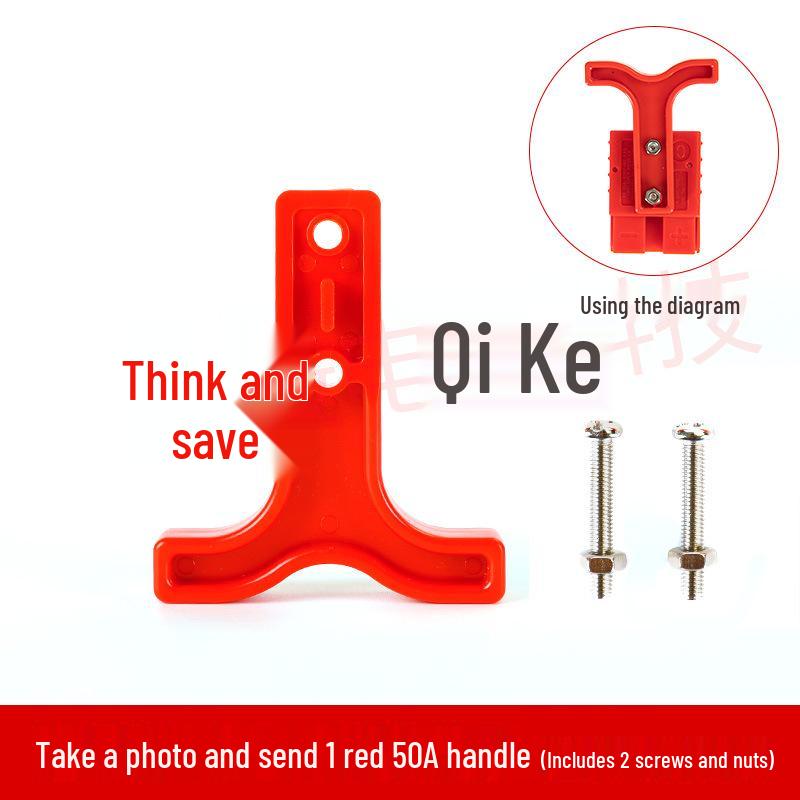 Anderson Electric Forklift Battery Charging Connector Plug for 50A, 80A, 120A, 175A, and 350A.