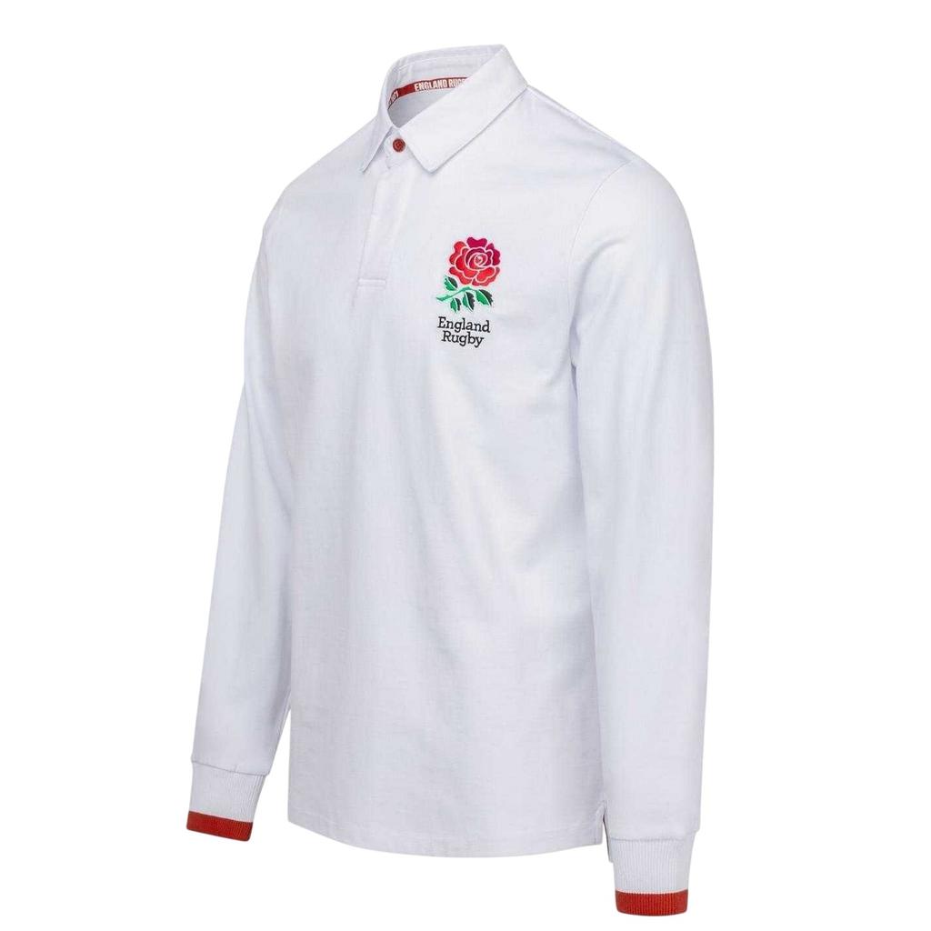 England RFU Mens Crest Long-Sleeved Rugby Jersey