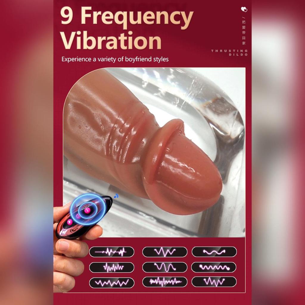 Heroic Man Liquid Silicone Electric Phallus Simulation Dildo Adult Sex Products Female Cannon Machine Masturbation Machine Fun