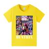 A1223 Kids Boys Girls Kpop Rumi Zoey Mira Print Short Sleeves T-shirt