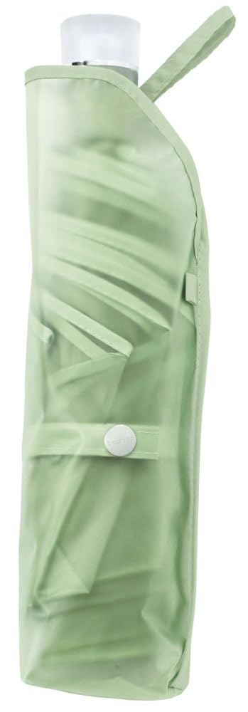 Because Folding Clear Umbrella, Umbrella/Powdery Flora, Mini, GN, B-054678