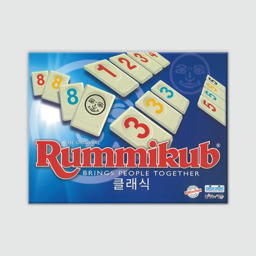 KoreaboardGames Rummikub Classic (Free Hourglass + Tile Pouch)