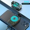 Portable Turbo Hurricane Phone Cooler - Metal Structure Universal Cooling Fan with Silent Operation for