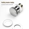 Copper Pop-Up Bathroom Washbasin Drainer with Anti-Odor Feature