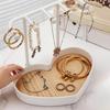 Handcrafted Jewelry Display Stand Heart Shape Bracelet Storage Holder Fashion Jewelry Rack Perfect for Stylish Storage