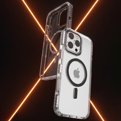 Pro iPhone 13 Pro Max Průhledný kryt na telefon PC+TPU Skořepina Kompatibilní s MagSafe Kryt na telefon