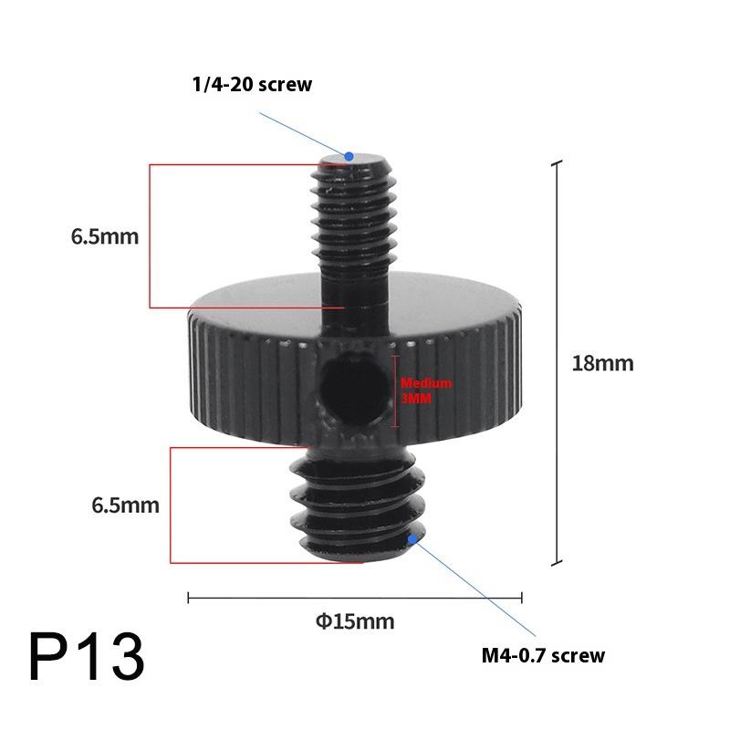 Thread Reinforce Camera Conversion Screw Adapter For Camera Tripod Ballhead Projector Bracket - 1/4 To 3/8 M4 M5 M6 M8 M10