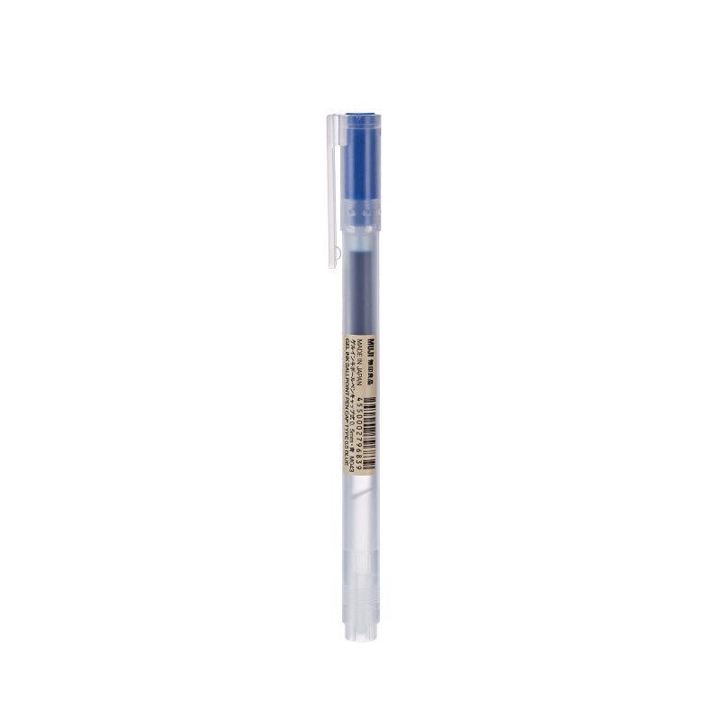 MUJI Długopis żelowy z nakładanym klipsem (0,38 / 0,5 mm) dla studentów, biznesu i biura