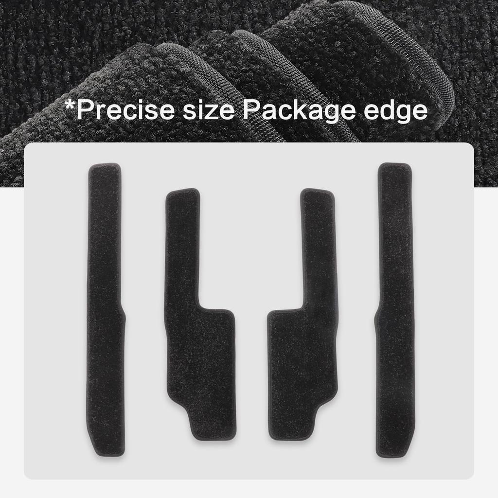 ZUNDUO Side Step Mats for Toyota Land Cruiser Land Cruiser 250 April 2024 Step Prevents Wear Stain Scratch Floor Interior Set of 4 250, Series,