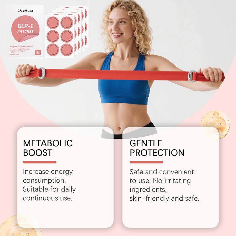 30 Pflaster  Unterstützendes Pflegepflaster Brennt Sanft Gewichtsmanagement-Pflaster Hat Einen Lang Anhaltenden Schlankmachenden Effekt Schönheitswerkzeuge