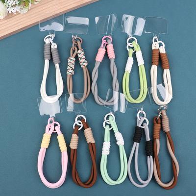 Phone Lanyard Universal Personalized Wrist Strap Short Mobile Phone Rope Portable Bag Keychain Anti-Lost Mobile Phone Chain