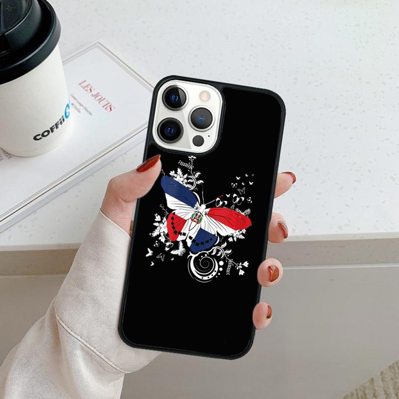 Flag of Dominican Republic Phone Case For iPhone 17 Air 16 pro max 15 14 plus 12 13 Shell Cover coque