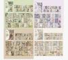 1 Packung/100 Stück Großes Vintage-Papier-Set, Antike Textur, Scrapbooking & Bastelbedarf