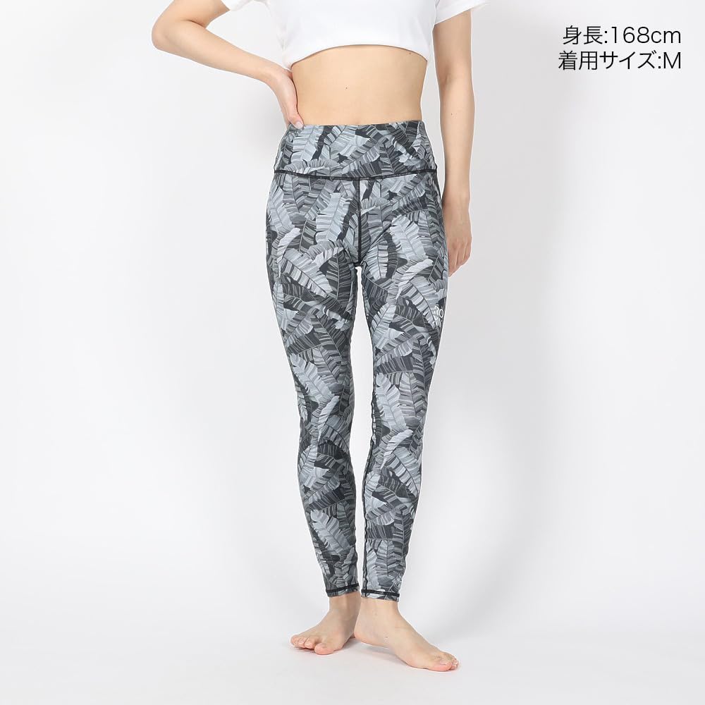 Roxy Amphibious Print RPT241508 BLK Women's Leggings,