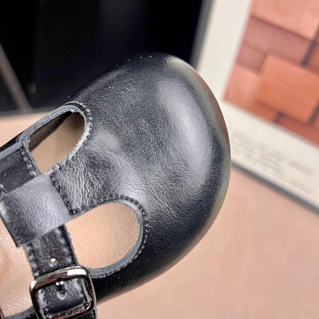 2026 Mädchen Retro T-Riemen Mary Jane Lederschuhe mit weicher rutschfester Sohle - Britischer Stil Prinzessinnen Auftrittsschuhe.